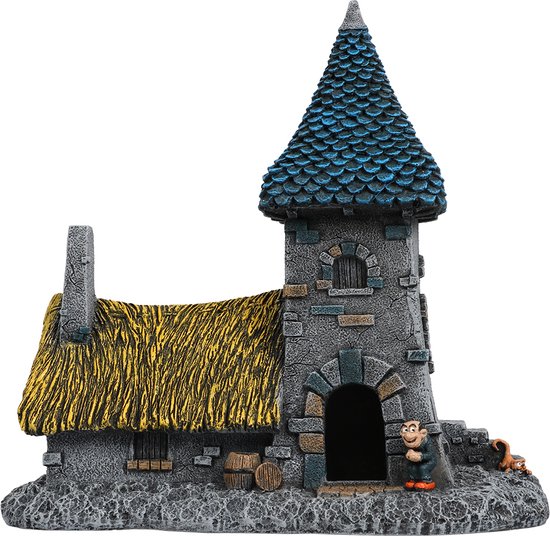 Aqua della smurfen bos huis gargamel 17,5x8,8x16,8cm meerkleurig