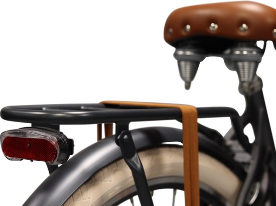 Altec Vintage Transportfiets 28 inch 61cm Mat Zwart 3v | bol.com