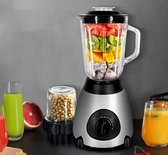 Cheffinger Blender - 5 Snelheidsniveaus - 1.5L - 1000W - RVS