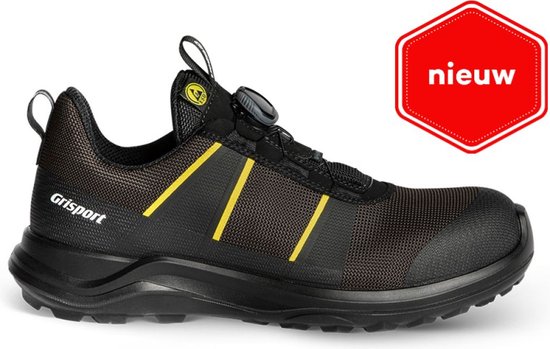 Grisport Active Pro Disc BOA Werkschoen ESD S1P Mannen Bruin 40