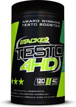Stacker 2 Testo 4HD Testosterone Booster - Ephedra Vrij - 120 Capsules