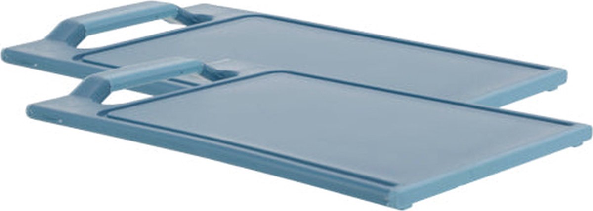 Cutting Board Set2 Blue 25x15xh1,7cm Synthetic