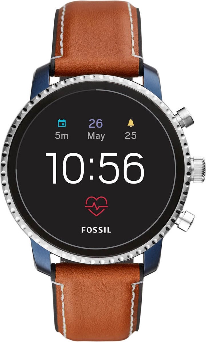 Fossil Q Explorist Gen 4 - Smartwatch  - Bruin - FOSSIL