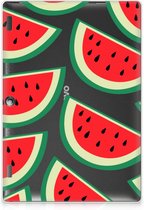 Tablethoes Lenovo Tab 10 | Tab 2 A10-30 TPU Bumper Watermelons met doorzichte zijkanten