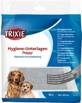 Trixie puppypads nappy met koolstof (60X60 CM 10 ST)
