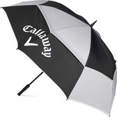 Callaway Tour Authentic 68 inch Double Canopy Golfparaplu 2022 - Zwart Grijs Wit