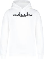 Ballin Amsterdam -  Jongens Slim Fit    Hoodie  - Wit - Maat 128