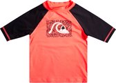 Quiksilver - UV-Zwemshirt met korte mouwen voor jongens- Next gen - Koraal - maat 92cm