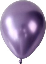 Paarse Chroom Ballonnen (10 stuks / 30 CM)