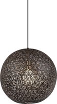 Haluta Industriële Hanglamp - Hanglamp Eetkamer - Ø 30 cm - E27 - Zwart Staal