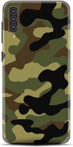 My Style Phone Skin Sticker voor Samsung Galaxy A30s - Military Camouflage