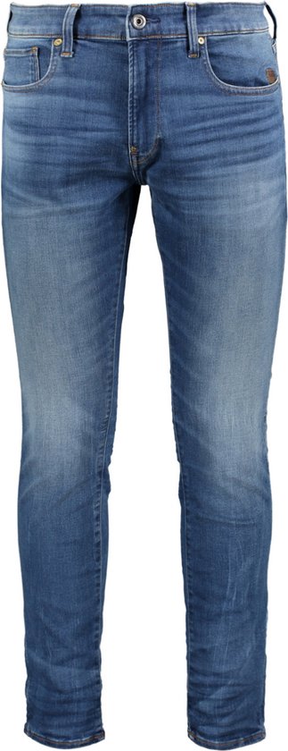 G-Star RAW Jeans Revend Skinny Medium Indigo Aged Mannen Maat - W30 X L34