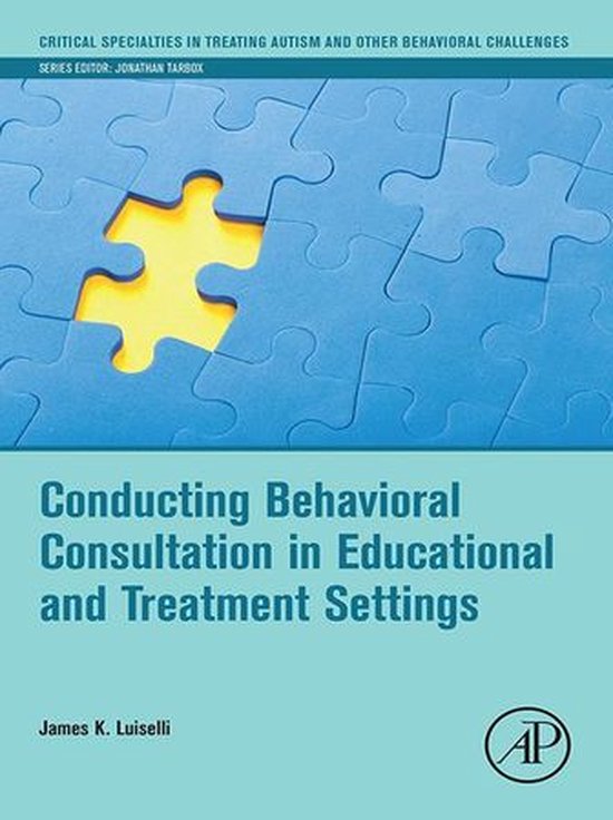 Conducting Behavioral Consultation in Educational and Treatm ... - cover
