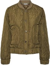 Noisy may Jas Nmsiri L/s Quilted Short Jacket 27019820 Military Olive Dames Maat - XS
