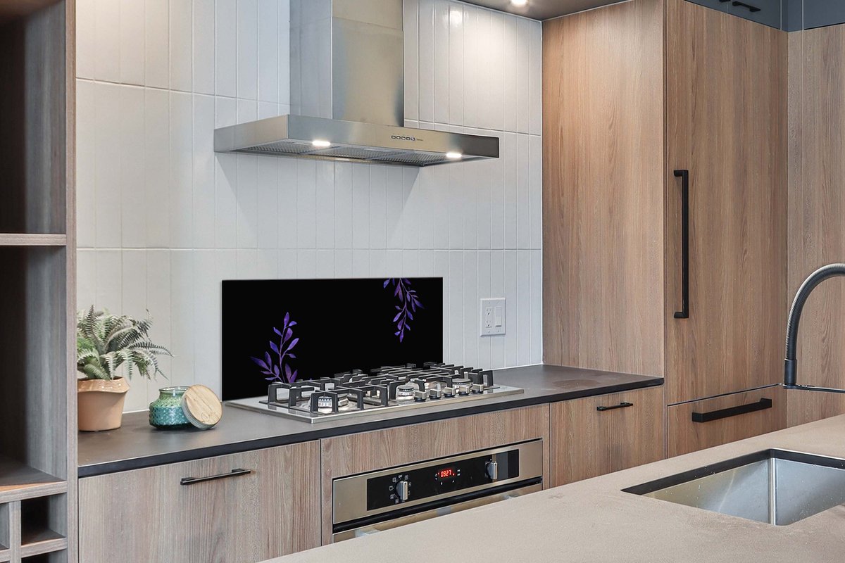KitchenYeah Spatscherm 100x50 cm - Moederdag quote aluminium thumbnail 5