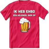 Ik Heb EHBO T-Shirt | Bier Kleding | Feest | Drank | Grappig Verjaardag Cadeau | - Roze - XXL