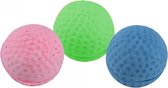 Ferplast Kattenspeelgoed Ballen 4 Cm Roze/groen/blauw 3 Stuks