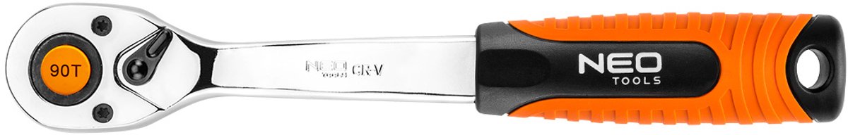 NEO - Grzechotka - 3/8" - 90T - Ergonomische Handgreep