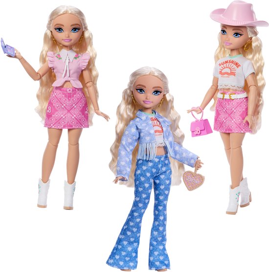 Barbie Dream Besties Festival Looks “Malibu" Doll and Accessories — afbeelding 4