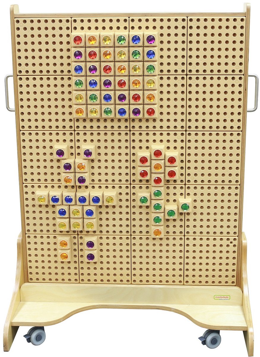 Masterkidz vrijstaand bord met houten stam - UNI