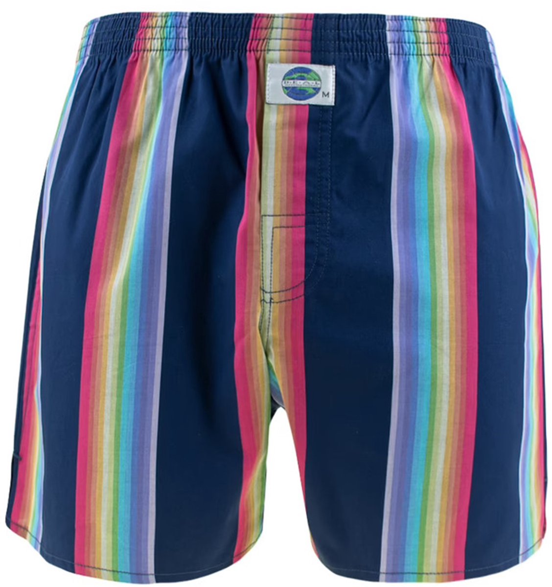 DEAL heren wijde boxershort stripe multi 192266