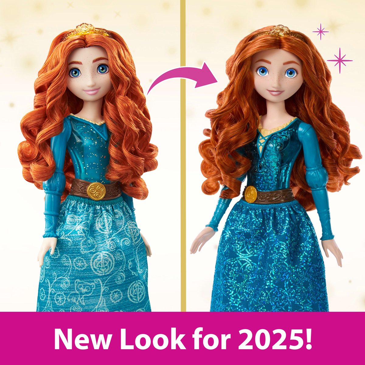 Disney Princess - Prinsessen pop - Prinses Merida uit Brave — afbeelding 2