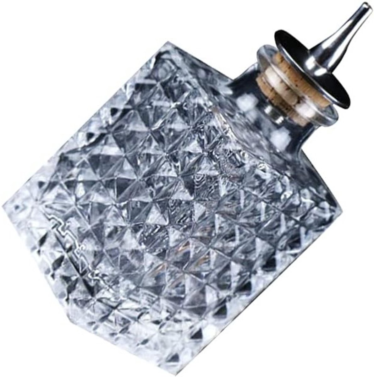 Glazen Bitter Dispenser met Dash Top voor Cocktails en Whisky - Ideaal voor Thuisbar en Bartenders