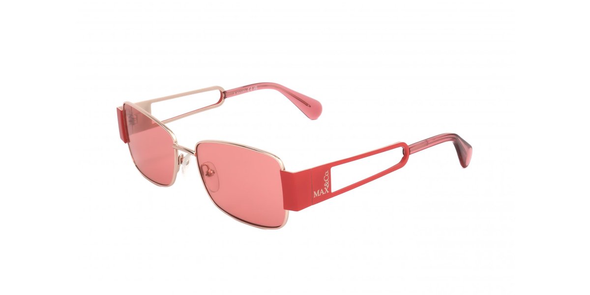 Max&co. MO0070 Shiny rose gold 55/16/140 WOMAN Zonnebrillen