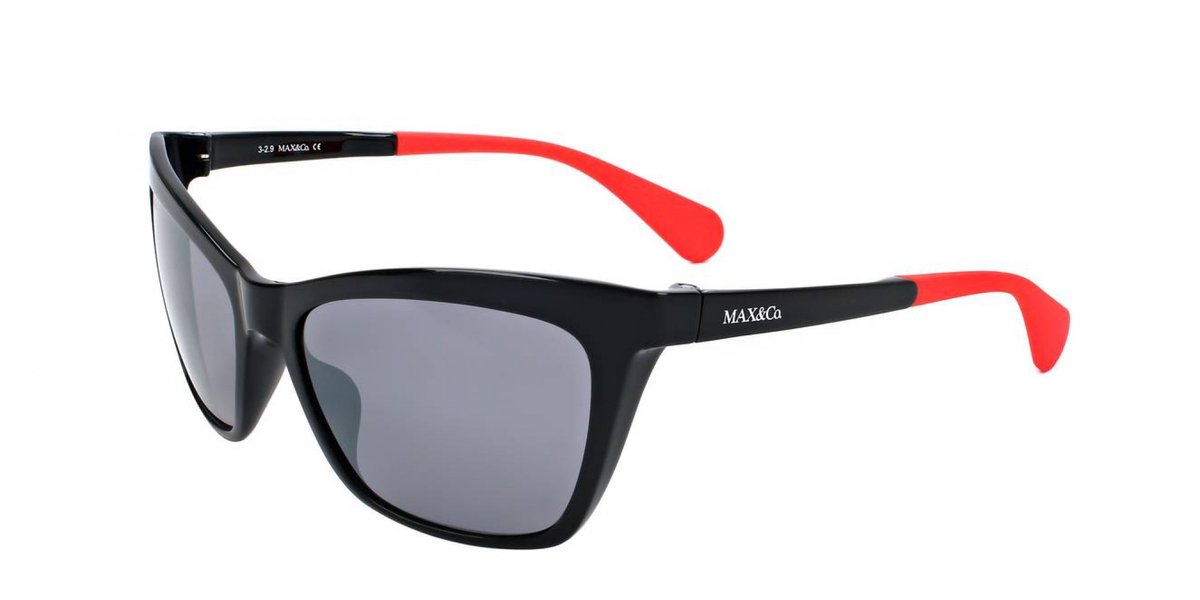 Max&co. MO0014 Shiny black 55/16/130 WOMAN Zonnebrillen