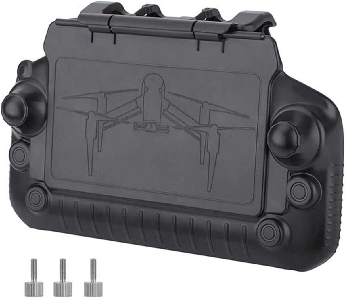 Afstandsbediening Beschermhoes - Zonnekap Controller - Drone Vliegen - 2-in-1 Ontwerp - Zwart