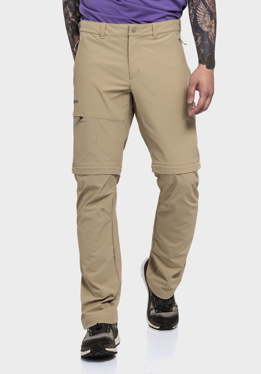 Schöffel Pants Koper1 Zip Off - - Outdoor Kleding - Broeken - Afrits broeken