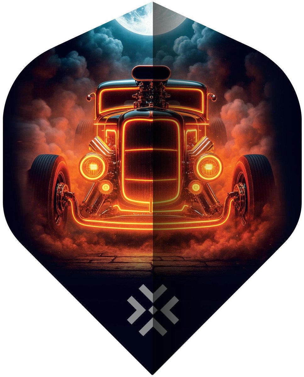 Bullet Hotrod NO2 - Dart Flights
