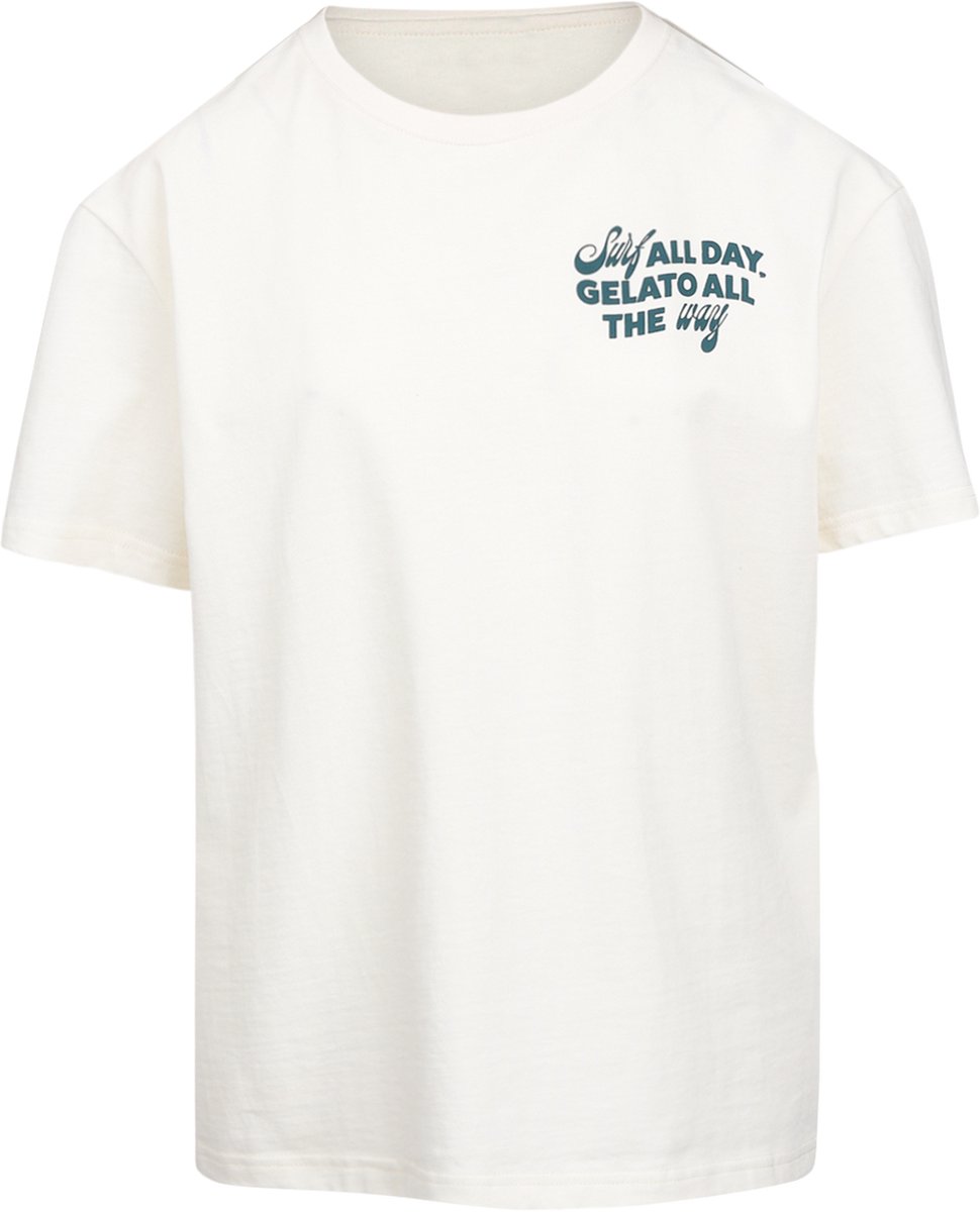 Brunotti Ittalo T-Shirt Snow Dames 100% Katoen Regular Fit XXL Wit