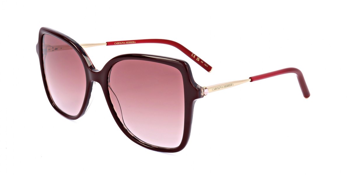 Carolina Herrera HER 0179/S Burgundy gold 55/17/145 WOMAN Zonnebrillen