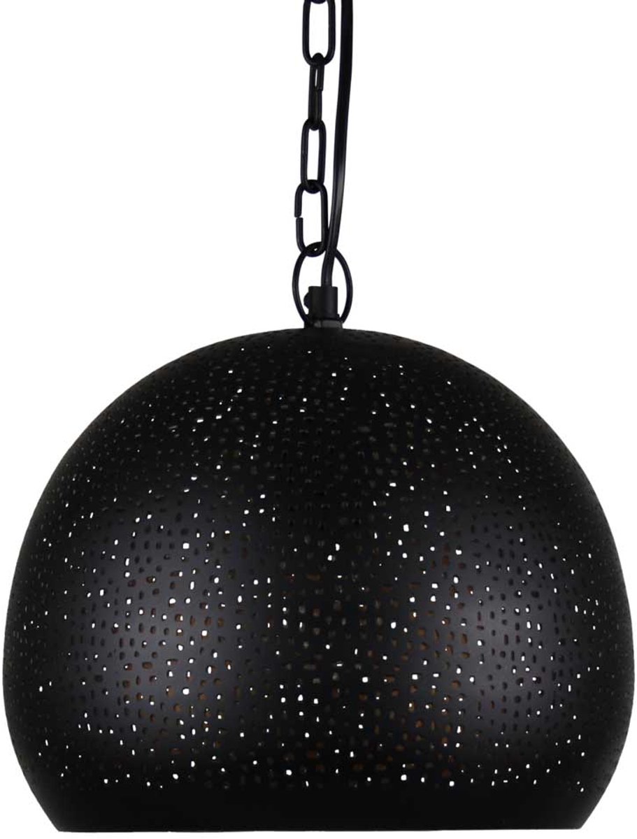 Safaary - Arabische Hanglamp Intisar Zwart Goud Ø 27 x 26cm