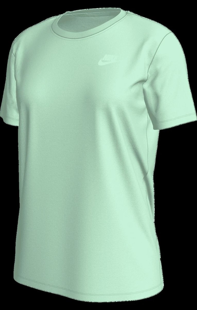 Nike Sportswear Club Essential Casaul T-shirt Dames S/36 Groen