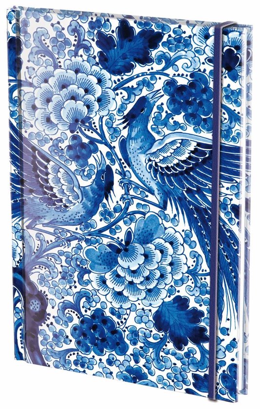 Notitieboek A5, harde kaft: Royal Delft