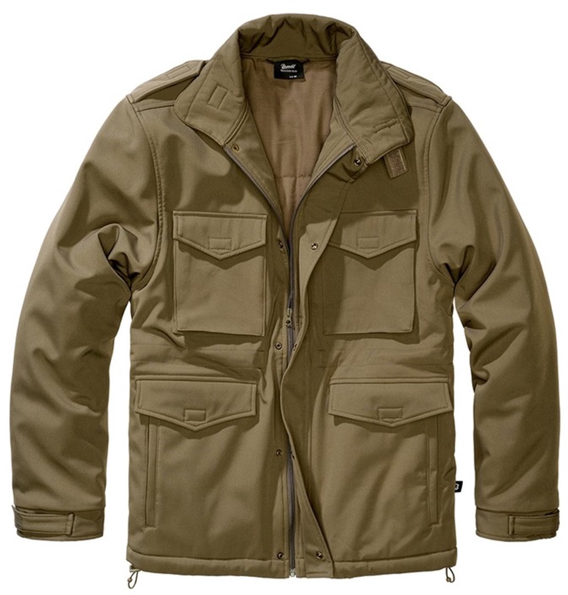 Brandit M65 Softshelljacket Heren Tussenseizoensjas - olijf - M