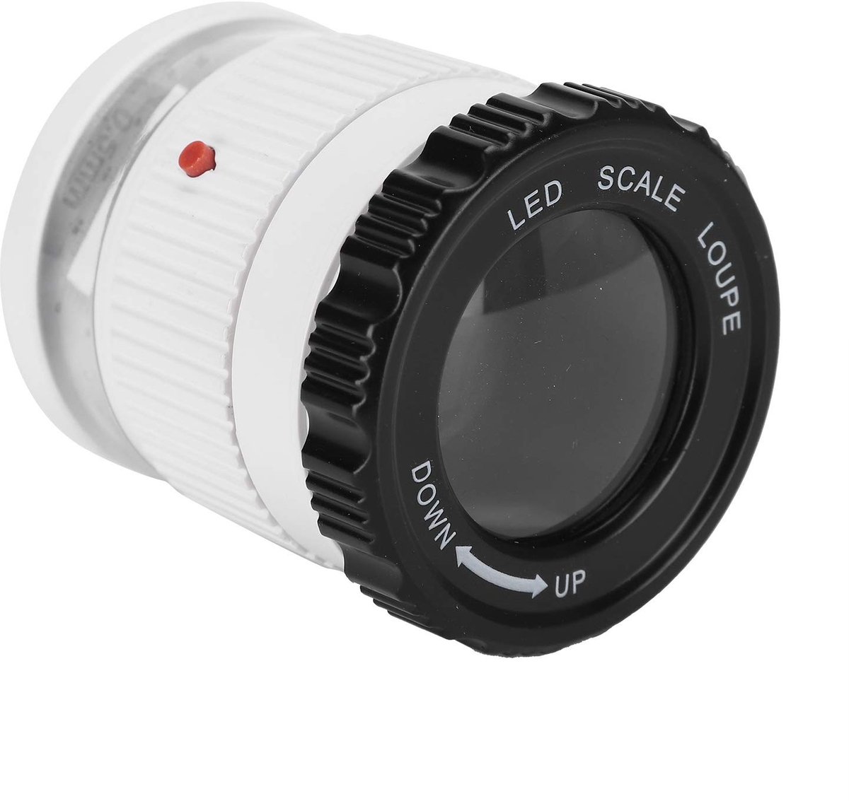 aladdien - Optisch vergrootglas - Zakmicroscoop met LED-licht - Wit - Hoge resolutie - Verstelbaar voor juweliers - Geschikt voor hobbyisten