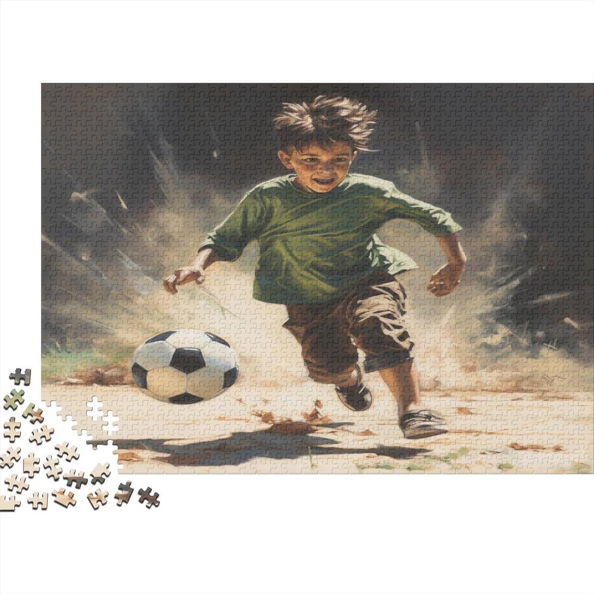 Fotopuzzel 1000 stukjes - Gepersonaliseerde Puzzel Eigen Afbeelding Puzzel - Ontspannen Tijd Verdrijven - Met Unieke Lettermarkeringen