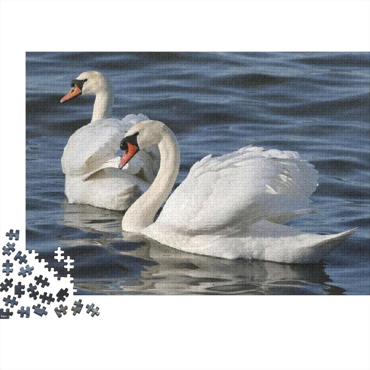 Gepersonaliseerde Puzzel - Foto Puzzel - Ontspanning en Decompressie - Unieke Vormen - 75x50cm - Niet gespecificeerd