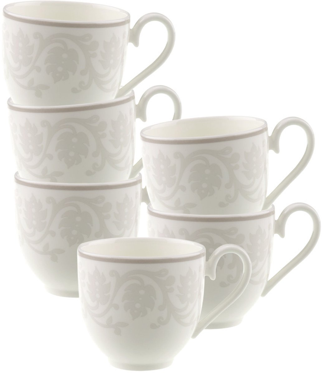 Espressotassen Gray Pearl 70 ml Set van 6