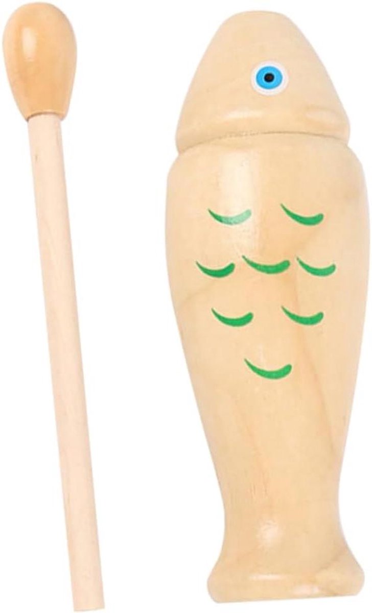 Slaginstrumenten Set - Muziek Speelgoed - Muziekonderwijs - Aangename Geluiden - 14.5x3.8cm - Beige