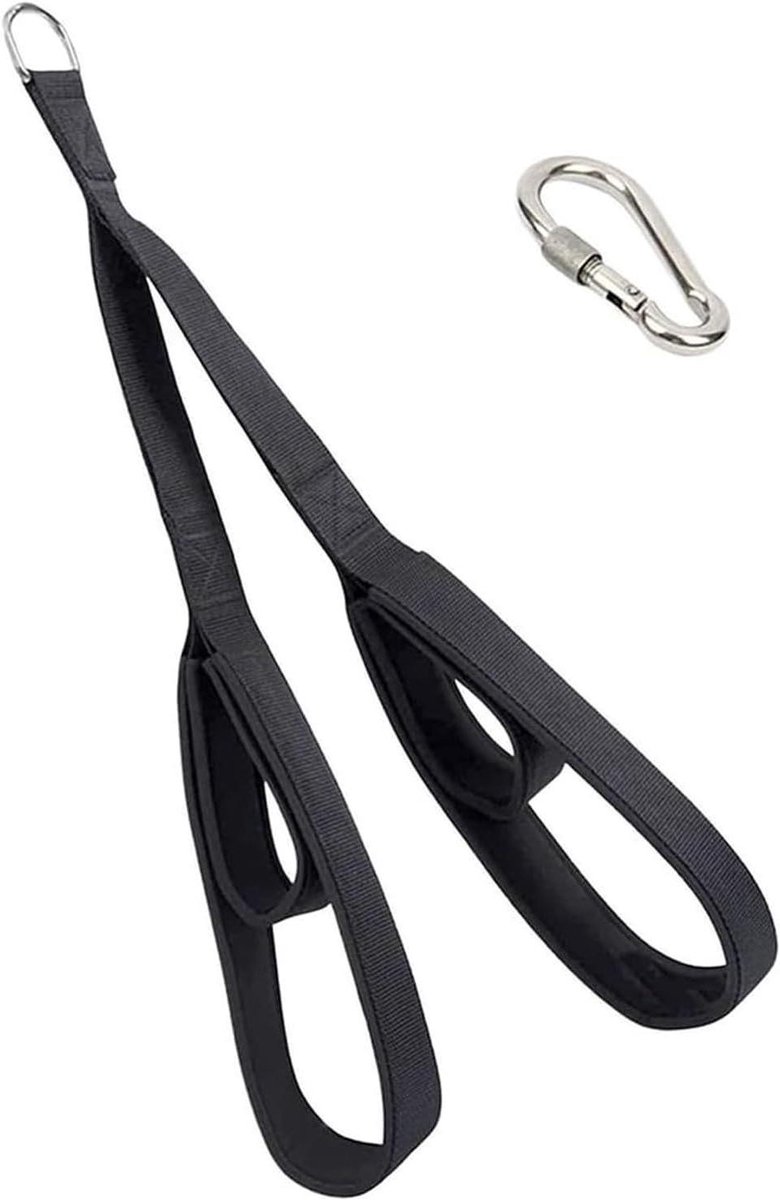 Triceps Touw - Fitness Touw - Kracht Training - Ergonomisch Ontwerp - 70 cm - Multicolor