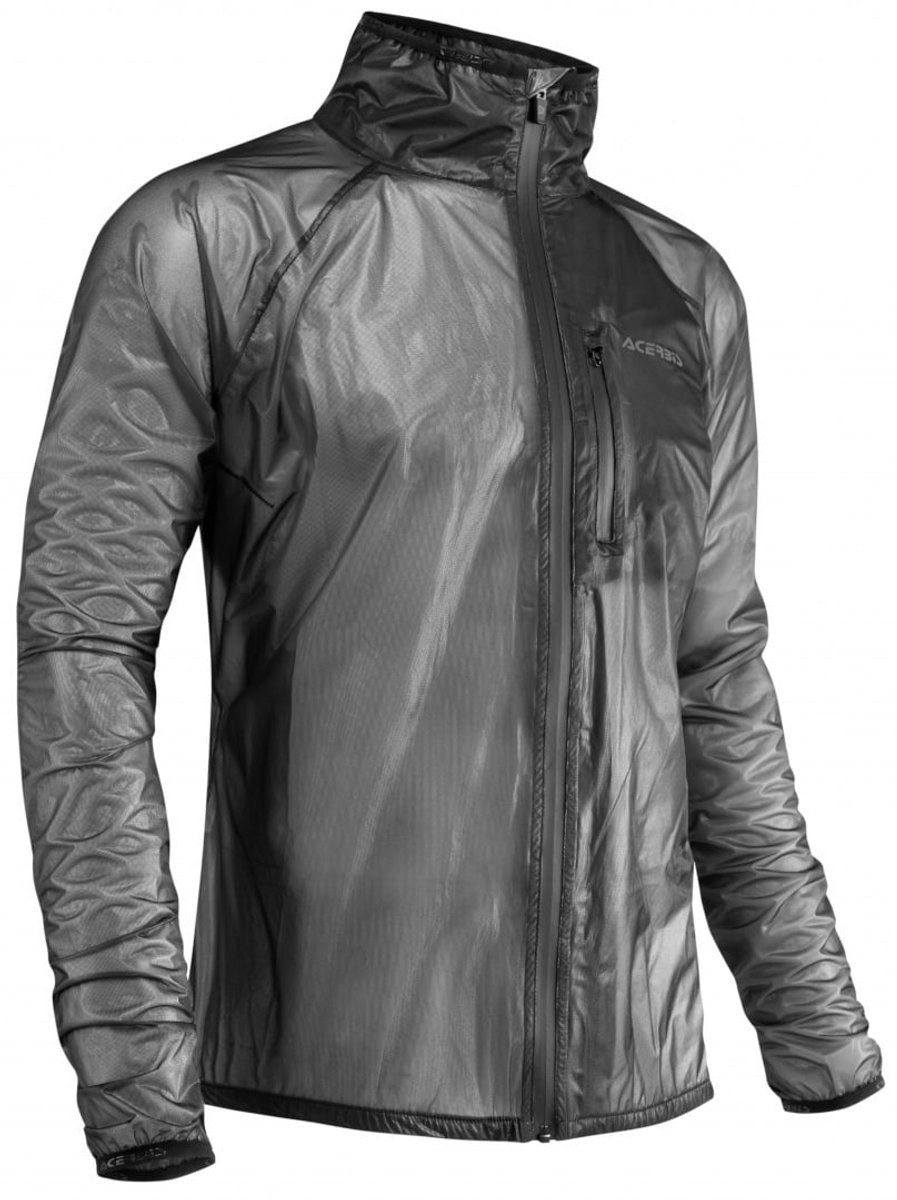 Acerbis Dek Pack Zwart Regenjas - Jas