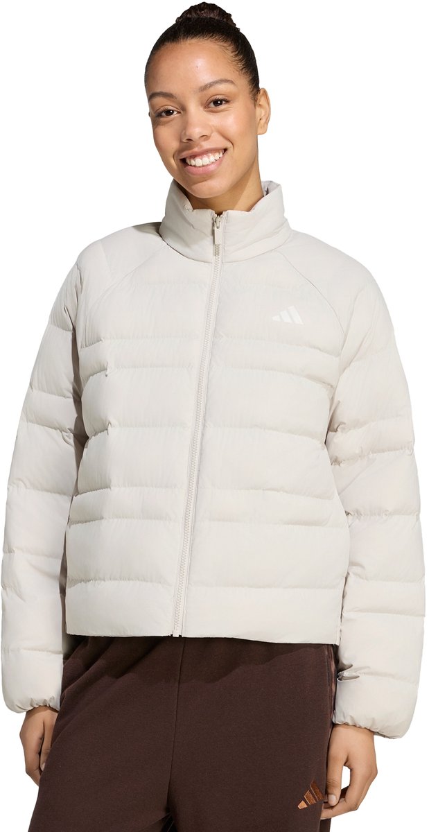 Adidas Sportswear Essentials Packable Insulated Jack Dames Beige