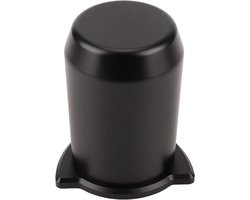 Koffiepoederbeker - Dosering Mok - Koffiebereiding - Anti-vliegend ontwerp - 54 mm - Zwart