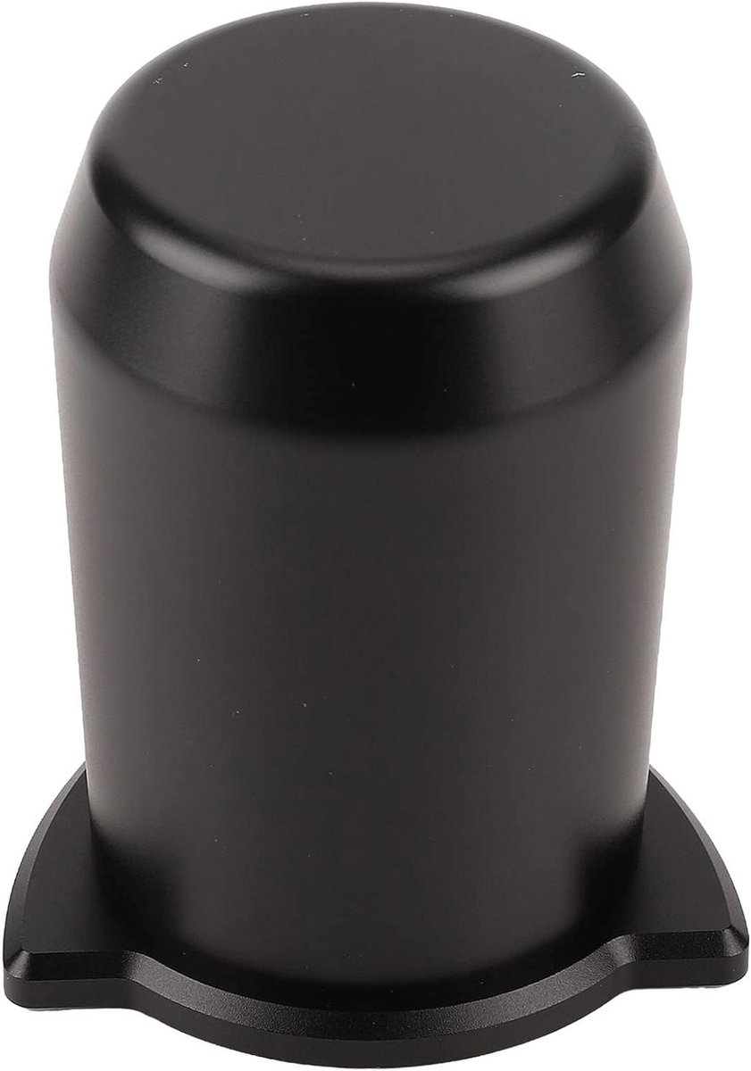 Koffiepoederbeker - Dosering Mok - Koffiebereiding - Anti-vliegend ontwerp - 54 mm - Zwart