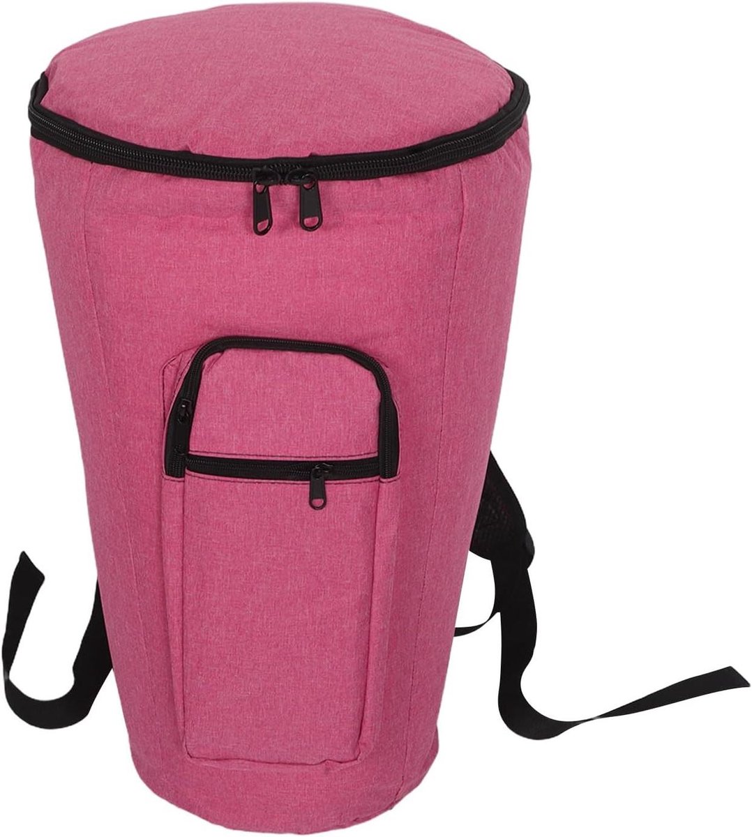 Djembe Drum Rugzak - Djembe Tas - Muziek Transport - Dikke Vulling - 52x32x32 CM - Roze
