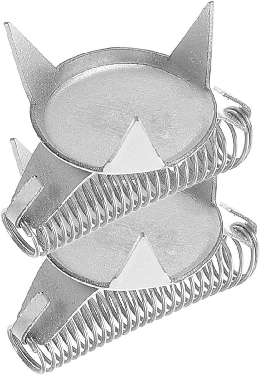 Glazuur Pincet - Diptang Keramiek - Precisie Glazuren - Ergonomisch Vingertopontwerp - 3 x 2 x 2 cm - Zilver